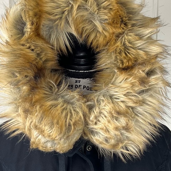 1 MADISON Expedition Parka Jacket with Faux Fur Hood - Picture 5 of 13